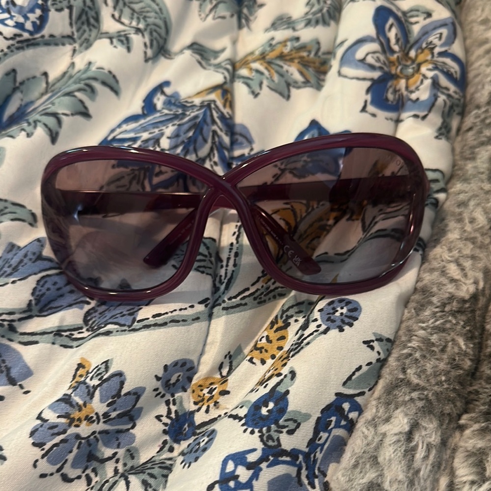 Tom Ford Chic Plum Sunglasses